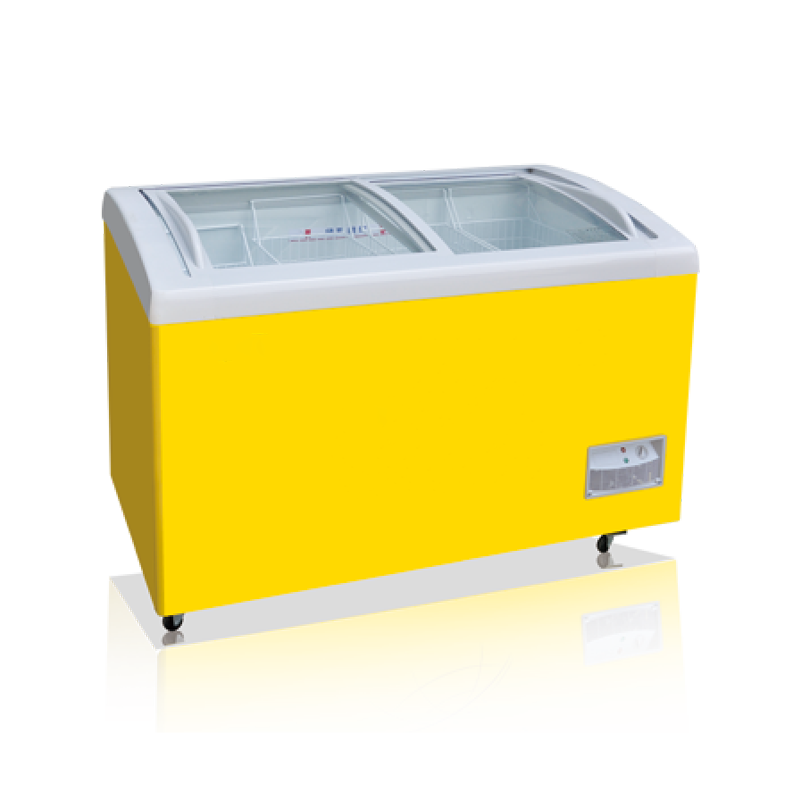 یخچال فریزر درب شیشه ای