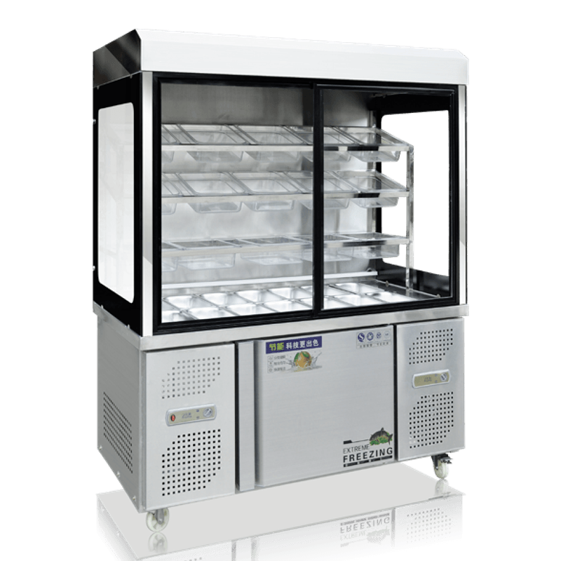 قاب های نمایش مواد غذایی قابلمه داغ مالا